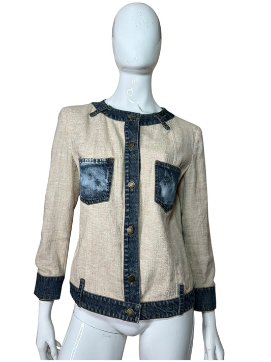 Dolce & Gabbana blazer in lino ((L)