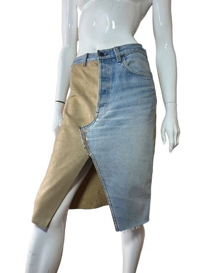 Levi’s gonna longuette reworked (M)