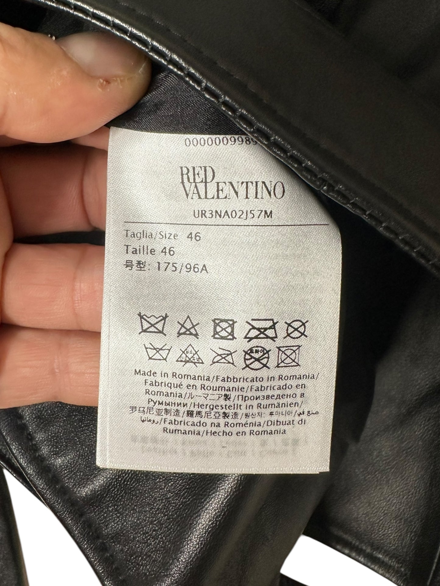 Red Valentino chiodo in pelle — foto 9