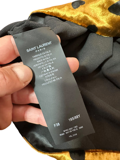 Saint Laurent mini abito stampato — foto 10