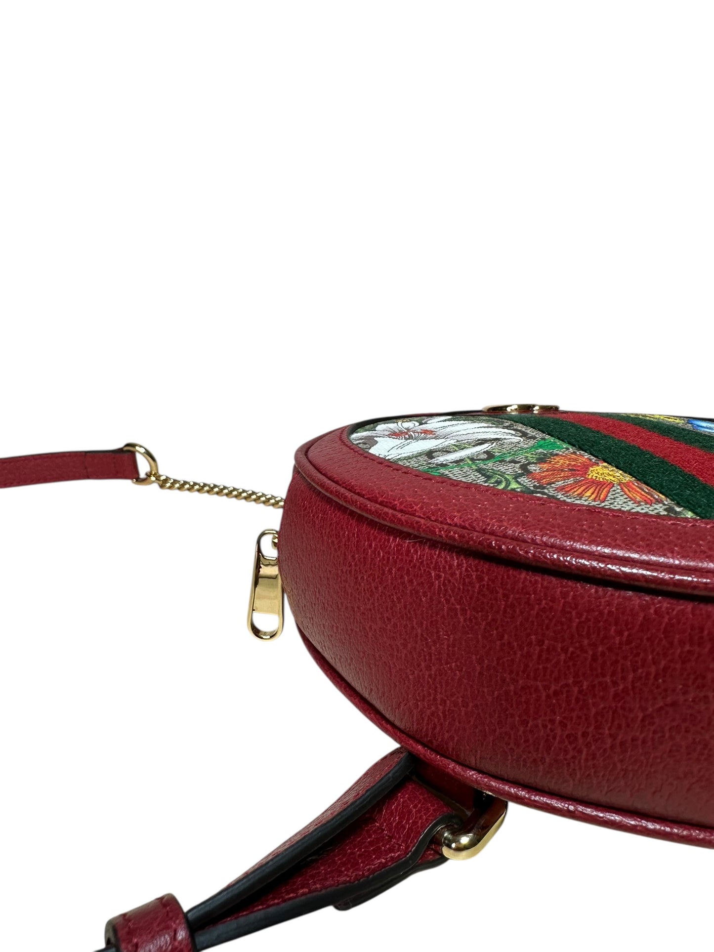 Gucci borsa rotonda in pelle