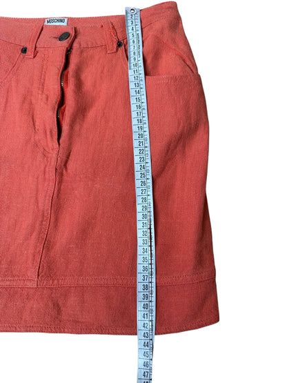 Moschino jeans mini gonna vintage (M)