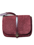 Saint Laurent borsa in suede monogram