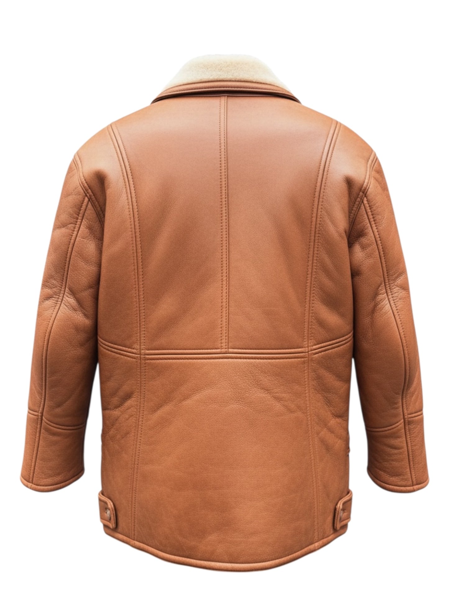 Giacca shearling uomo Arika Firenze vera pelle montone taglia 48