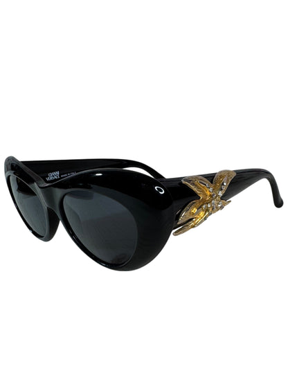 Gianni Versace Occhiali da Sole Vintage Anni ‘90 con Dettaglio Stella Marina