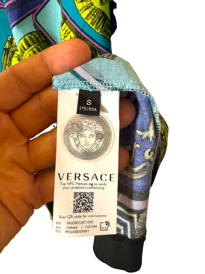 Versace t-shirt con stampa (S)