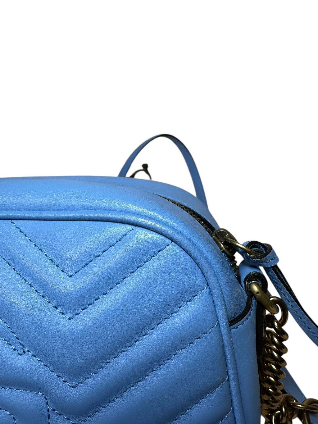 Gucci borsa Marmont in pelle — foto 8