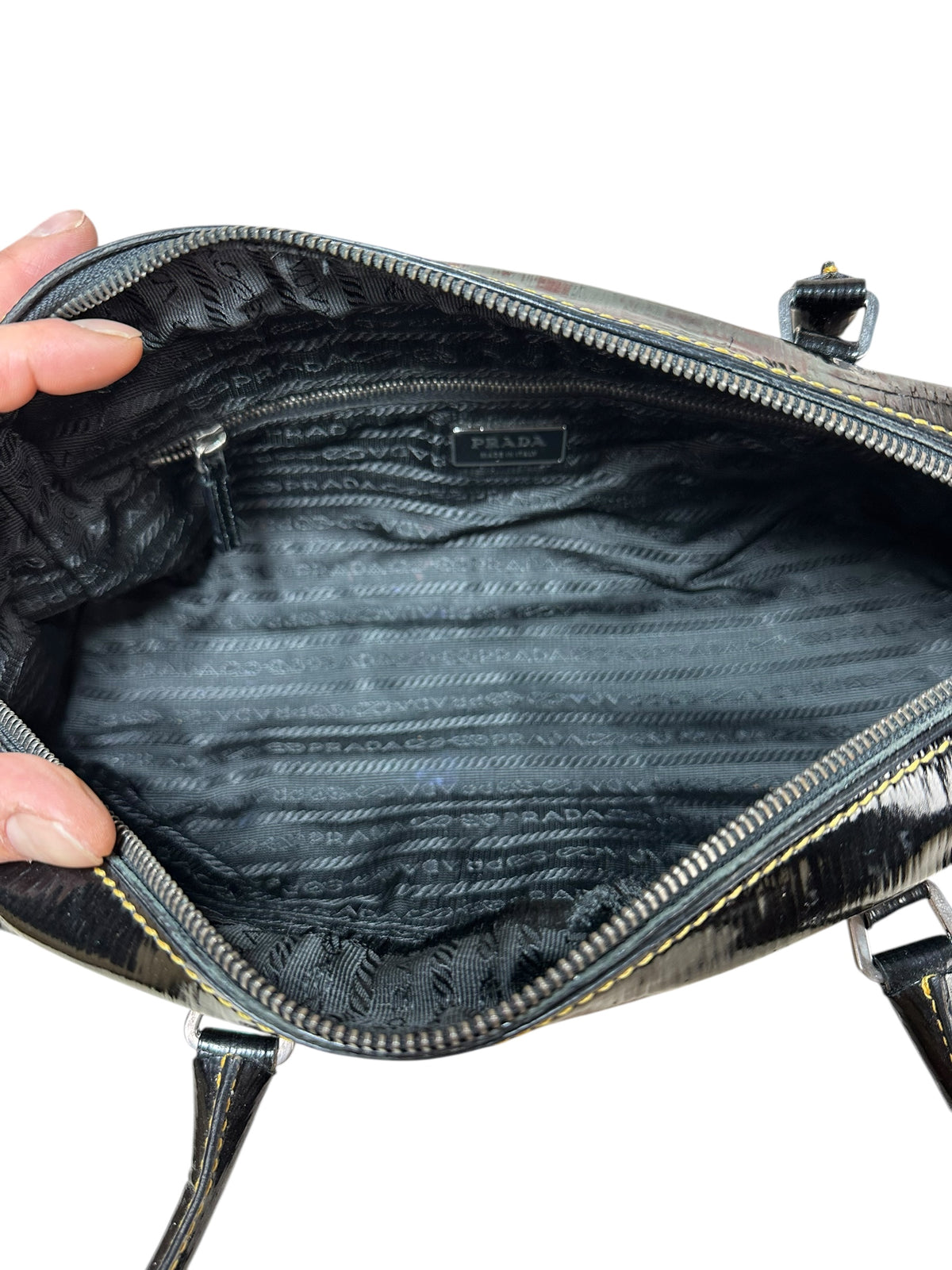 Prada borsa vintage in vernice — foto 19