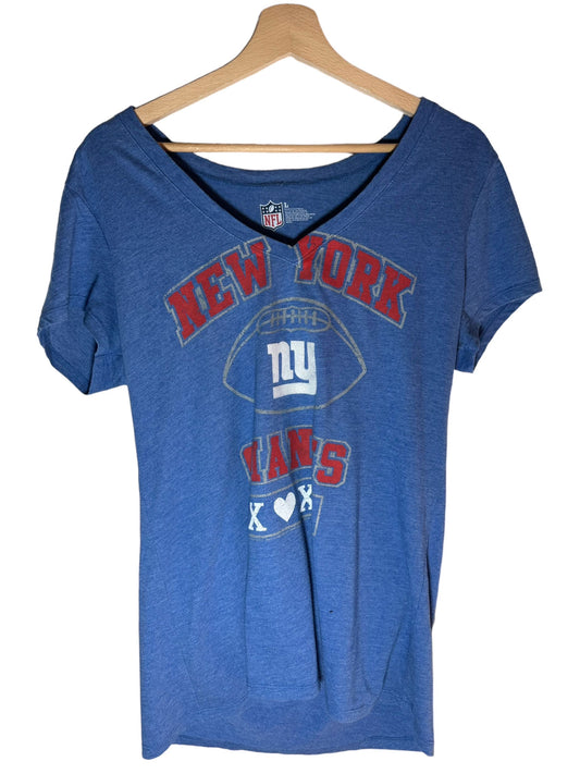 T-shirt vintage NFL scollo a V (L)