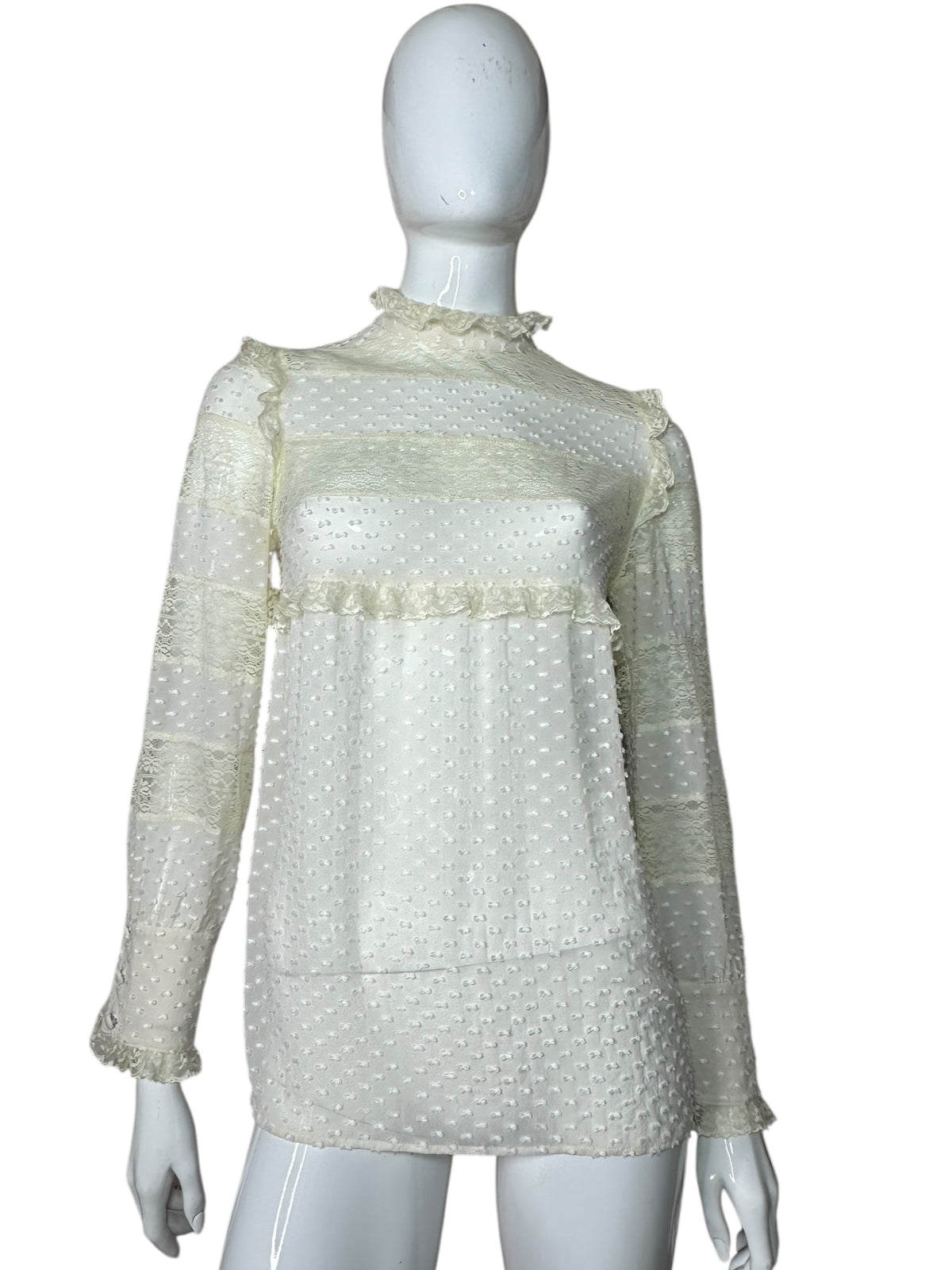 Red Valentino camicia in pizzo