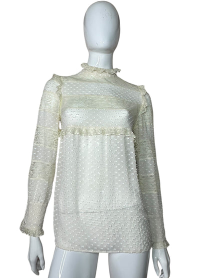 Red Valentino camicia in pizzo (S)