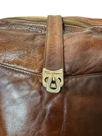 Salvatore Ferragamo borsa vintage in pelle