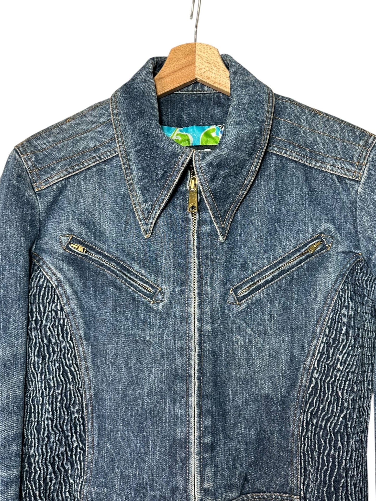 D&G giacca in denim vintage — foto 5