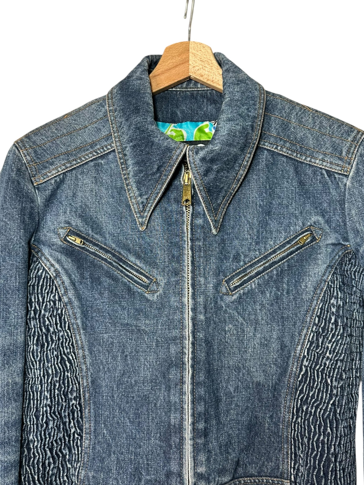 D&G giacca in denim vintage — foto 5