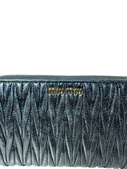 Miu miu portafoglio in pelle