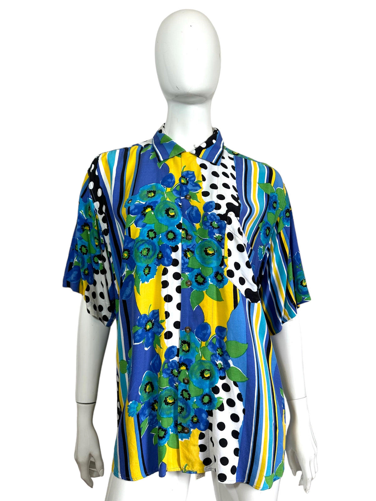 Camicia vintage in viscosa — foto 5