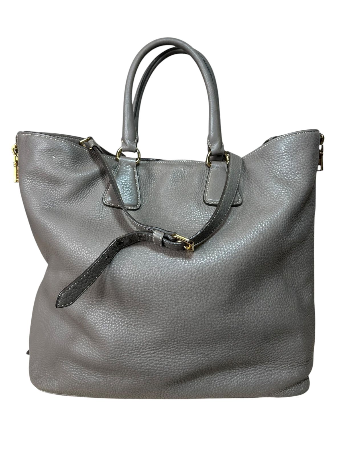 Prada borsa vintage in pelle martellata — foto 8