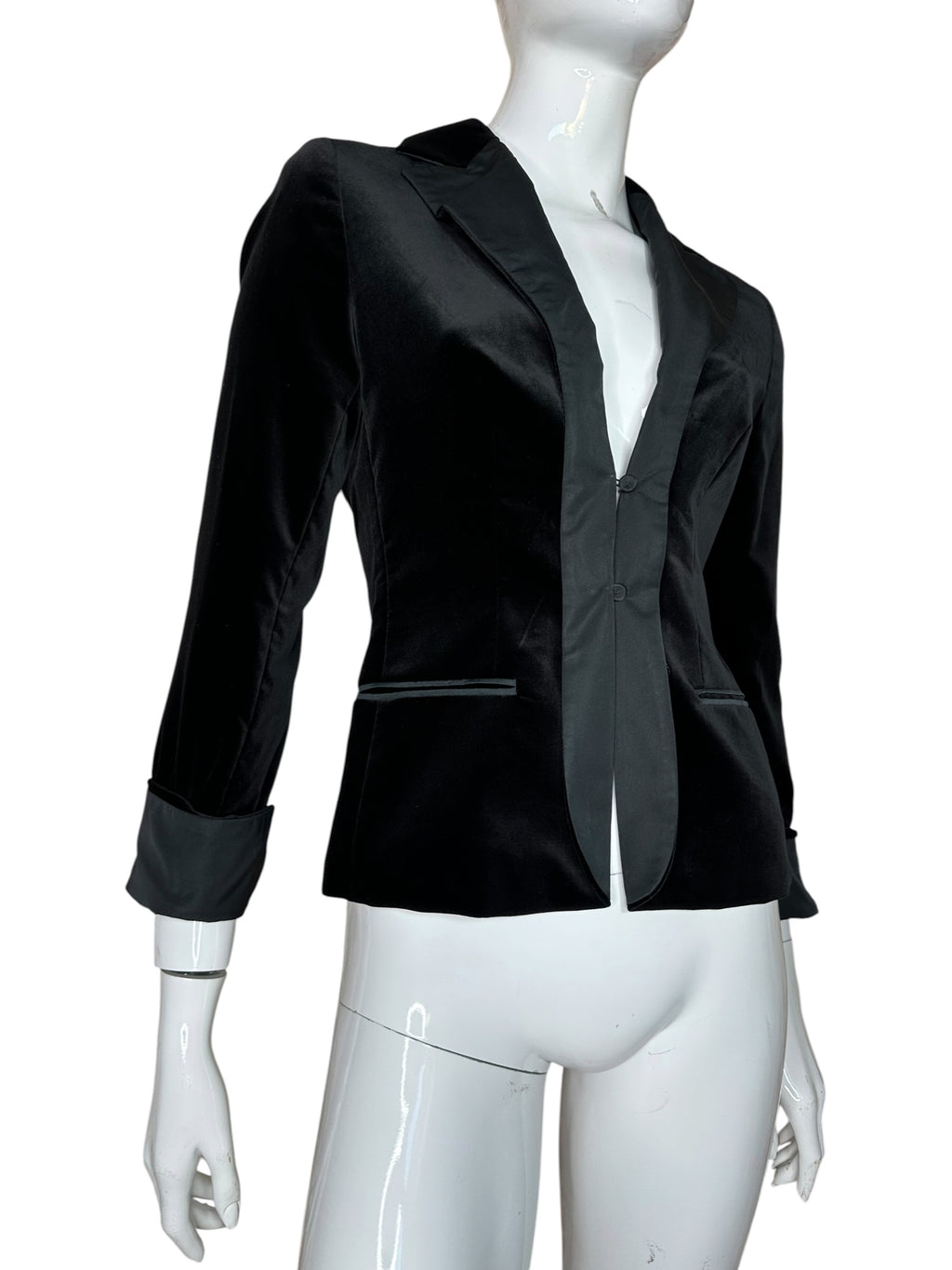 Max Mara blazer in velluto (XS)