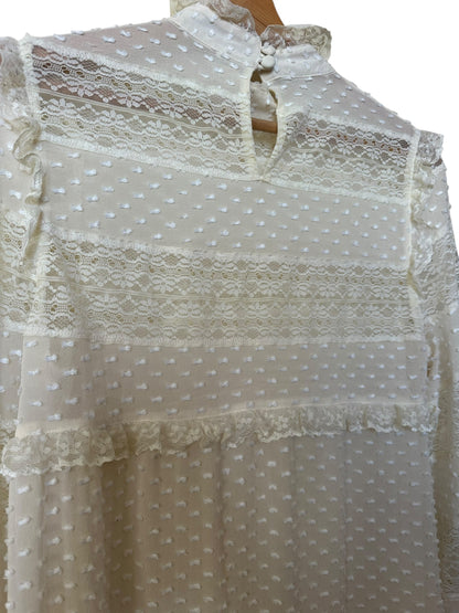 Red Valentino camicia in pizzo (S)