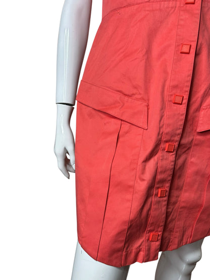 Terry Mugler mini abito in cotone (L)