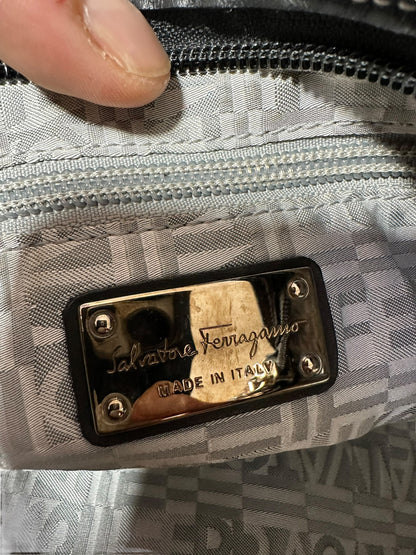 Salvatore Ferragamo borsa mini stampata