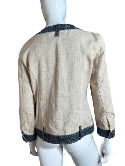 Dolce & Gabbana blazer in lino ((L)
