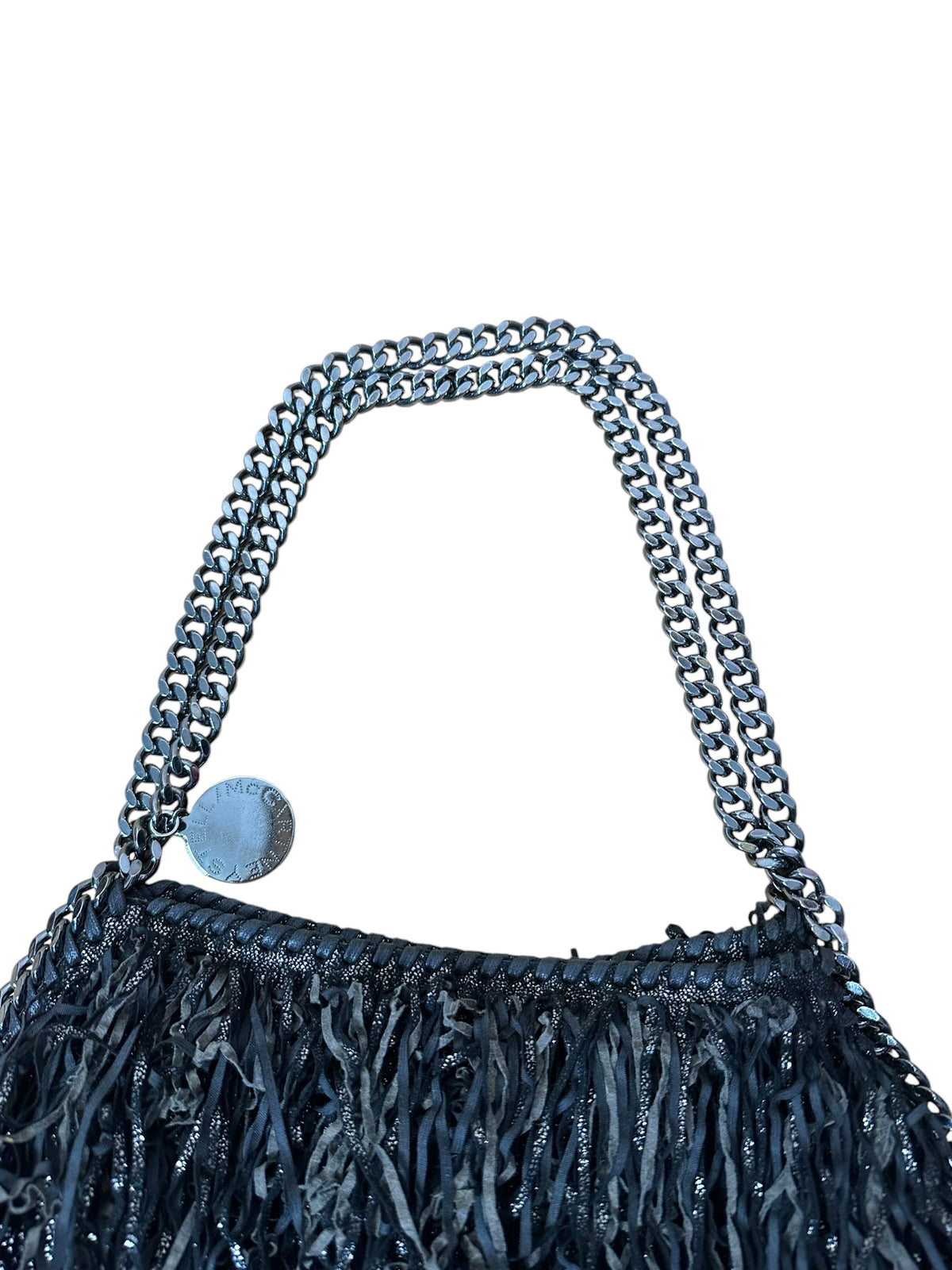 Stella McCartney borsa Falabella con frange