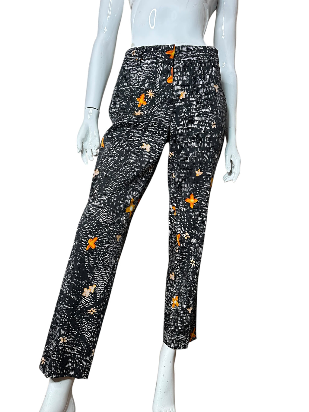 Prada pantaloni stampati