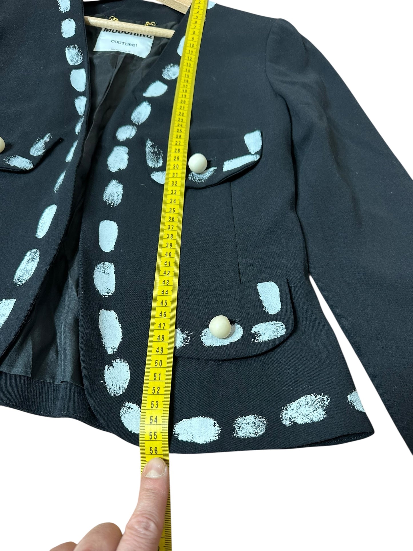 Moschino Couture blazer in lana (M)