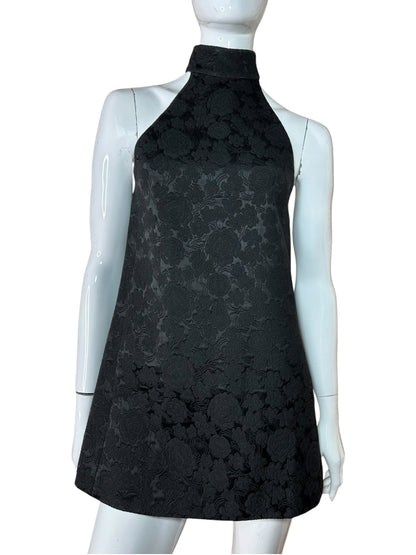 Saint Laurent mini abito in broccato