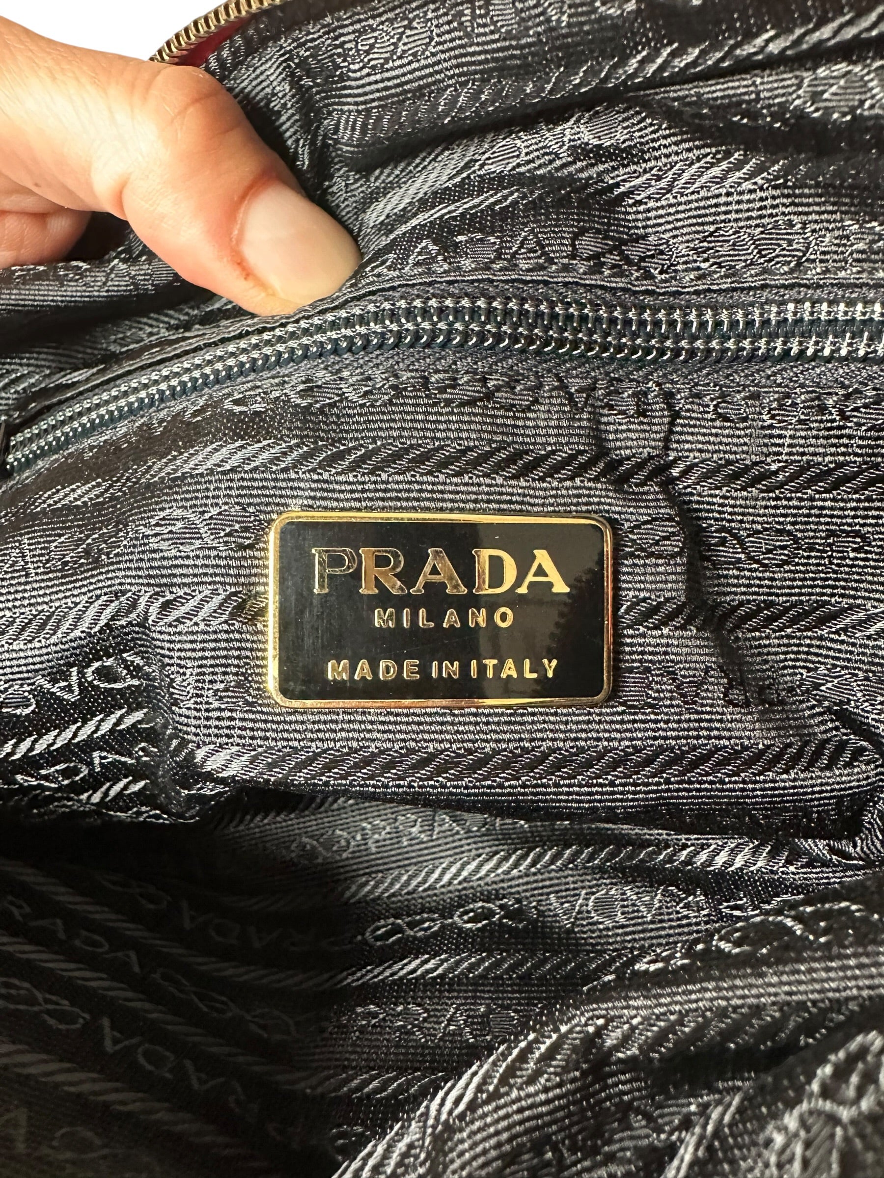 Prada borsa vintage in nylon — foto 18