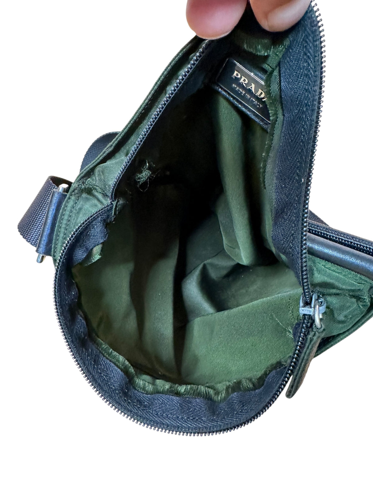 Prada borsa tracolla in nylon
