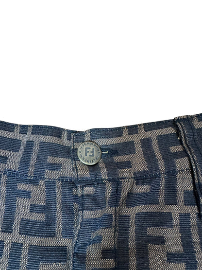 Fendi gonna vintage monogram (M)