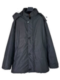 Burberry’s Piumino Giacca Nero Check Nova Cappuccio Taglia 54