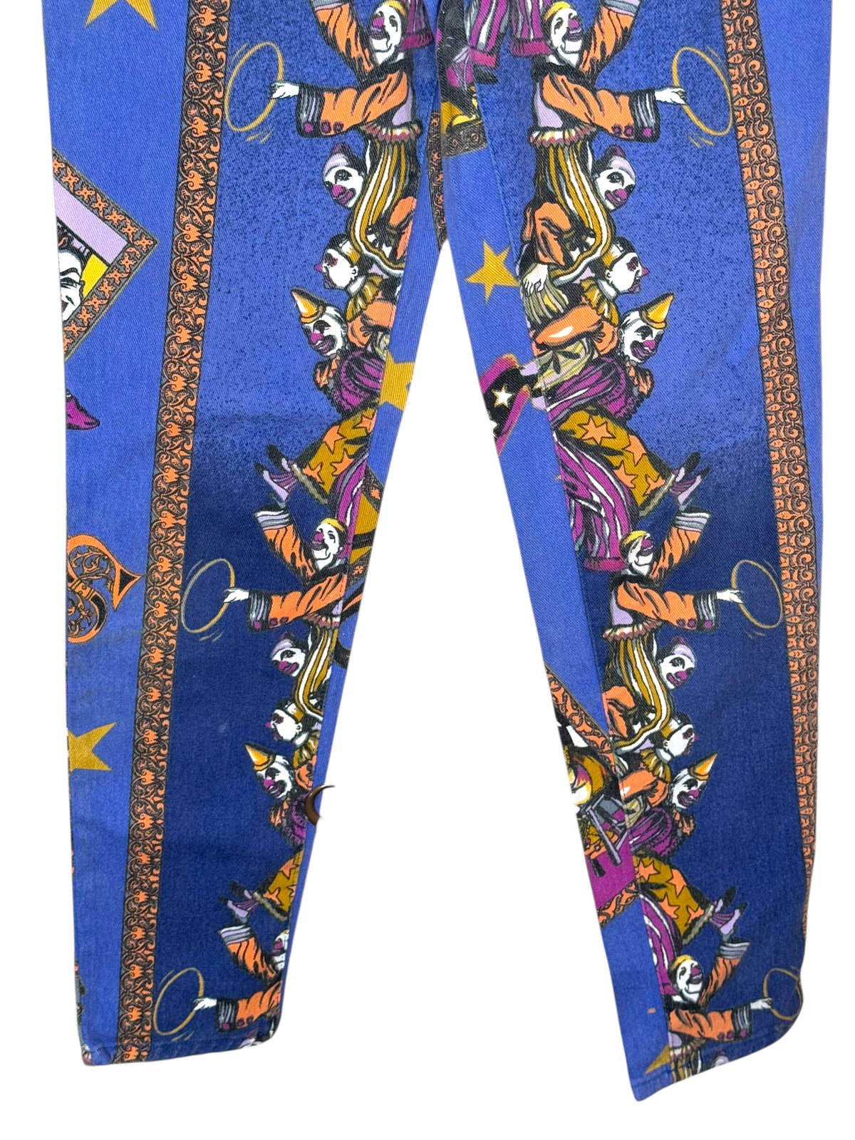 Jeans vintage Versace Jeans Couture “Clown e Stelle” — foto 3