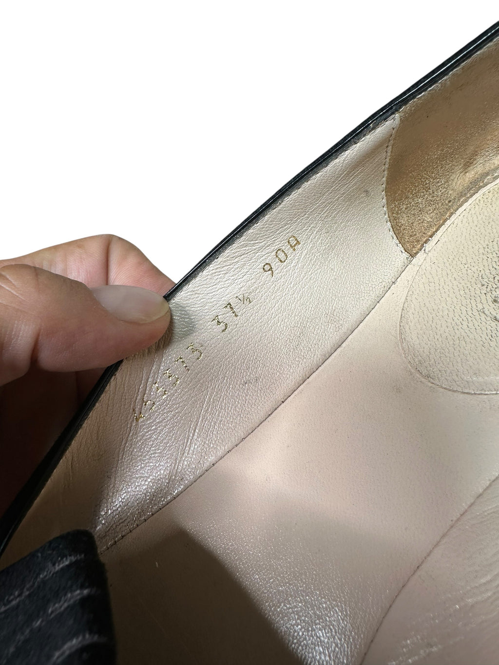Gucci ballerine in pelle scamosciata (37.5)