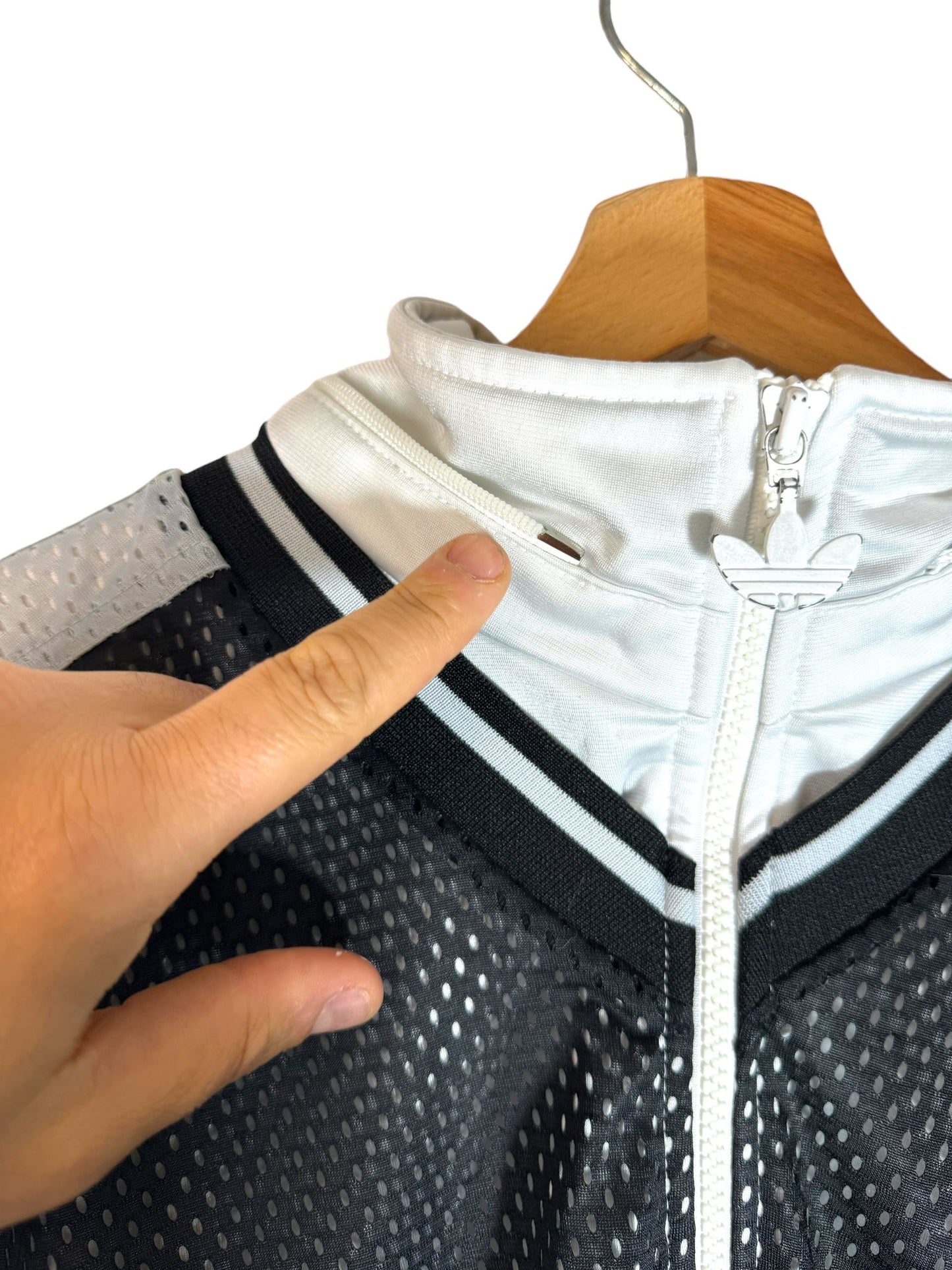 Adidas Felpa con zip vintage (L)