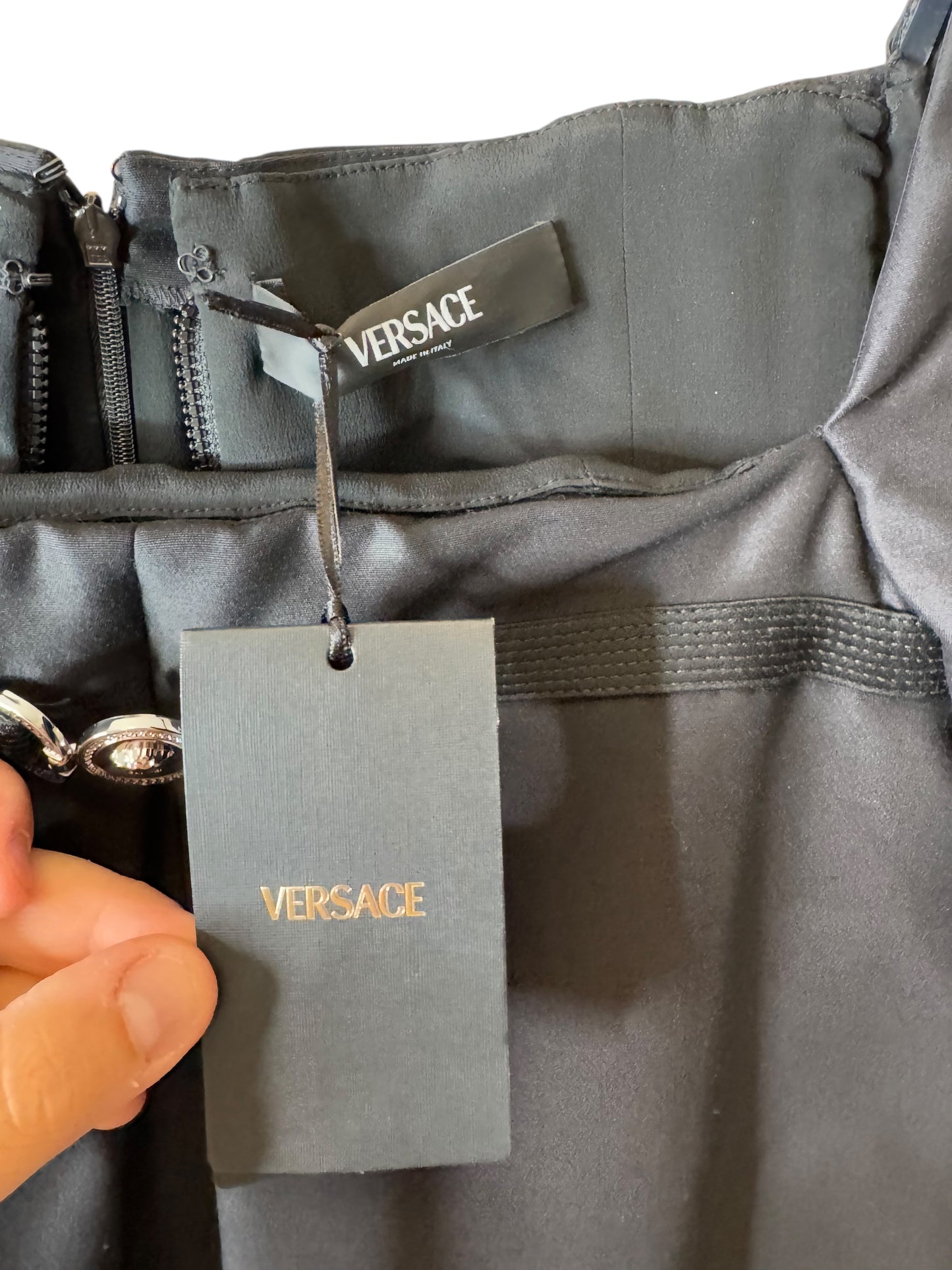 Mini abito Versace modello Medusa ’95 - sfilata - Taglia 40