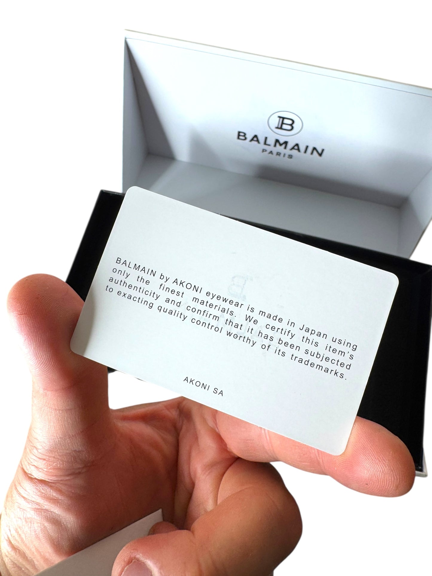 Occhiali da sole Balmain LE MASQUE by Akoni – Titanio, Edizione Limitata, Made in Japan