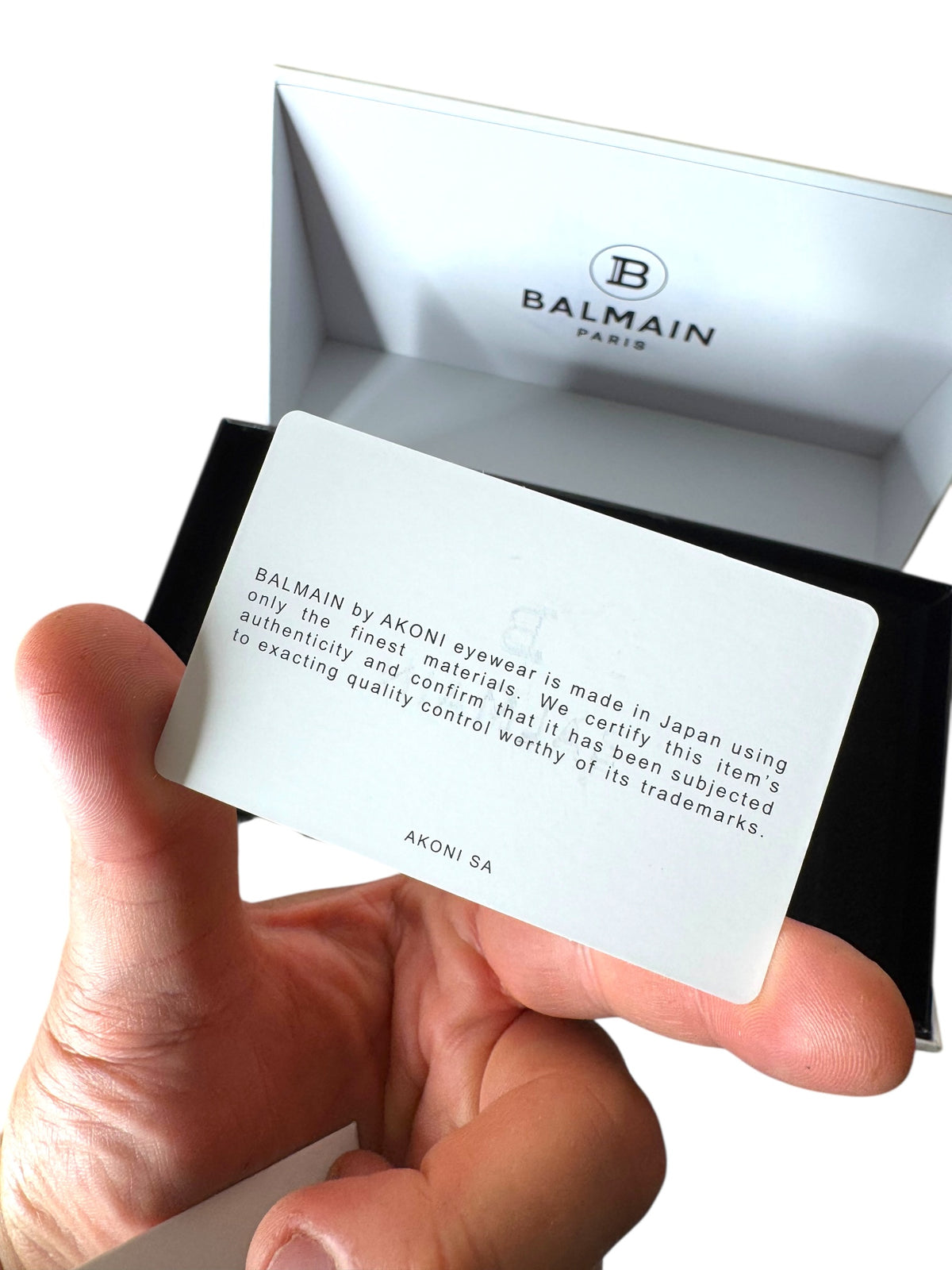 Occhiali da sole Balmain LE MASQUE by Akoni – Titanio, Edizione Limitata, Made in Japan — foto 18