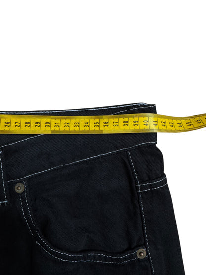 Jeans Valentino Jeans neri vintage Made in Italy uomo