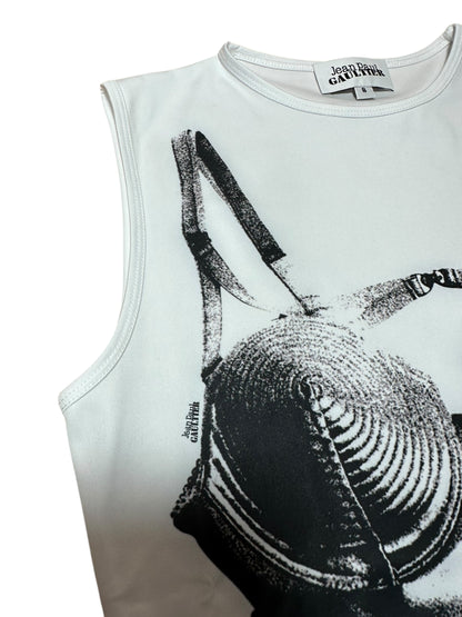 Jean Paul Gaultier body stampato (S)
