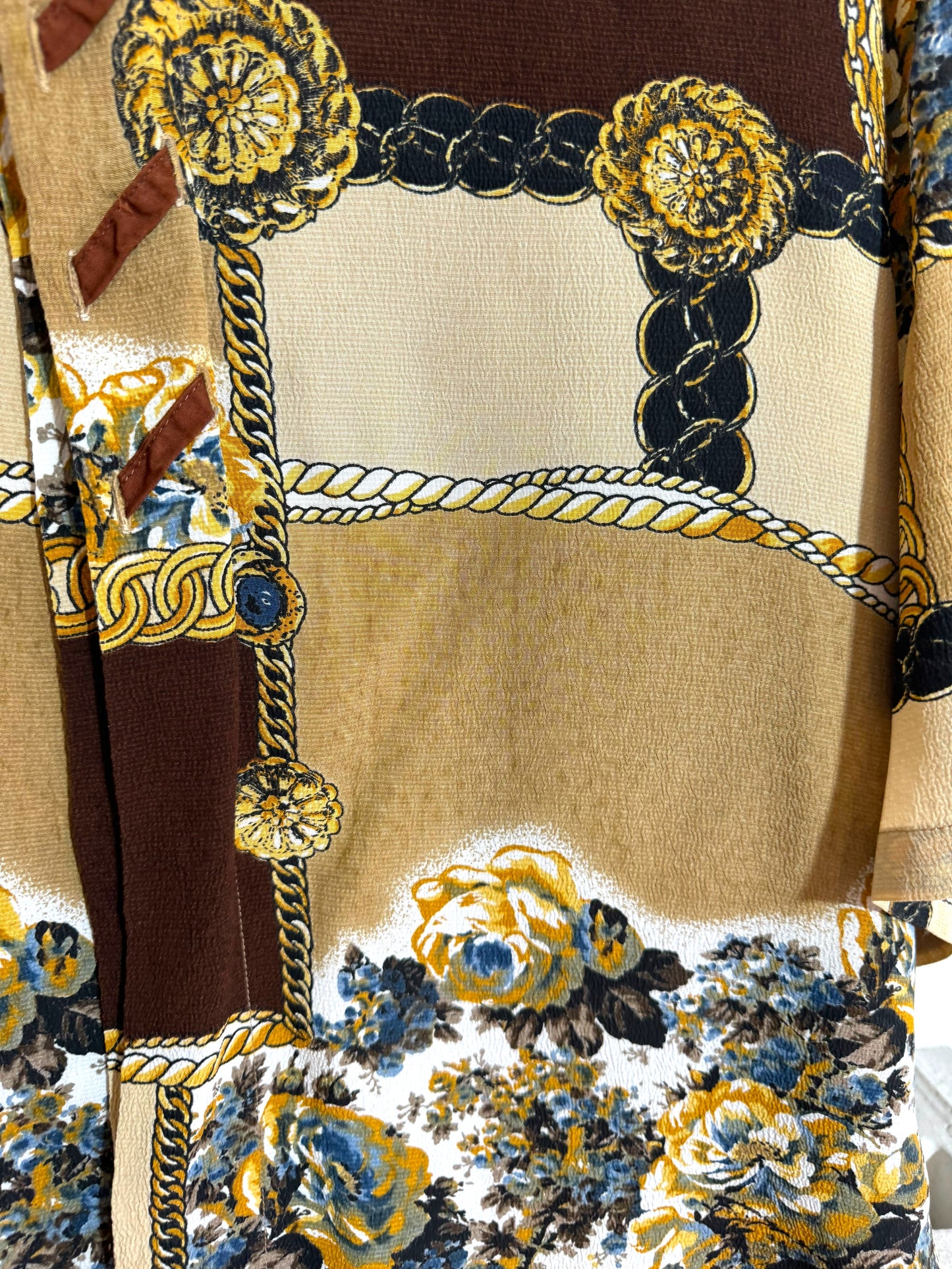 Camicia vintage in viscosa  (L)