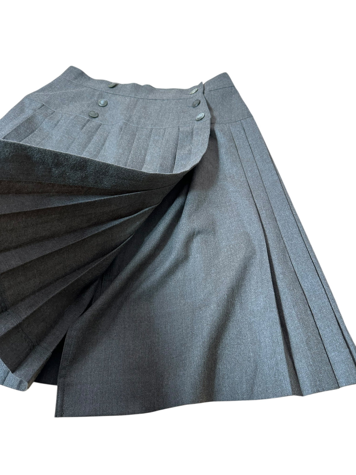 Max Mara gonna vintage in lana e cachemire — foto 6