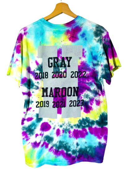 T-shirt vintage tie-dye (M)