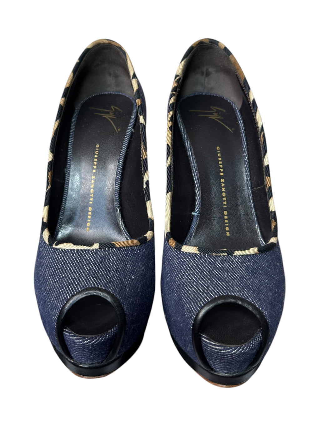 Giuseppe Zanotti décolleté in denim (39)