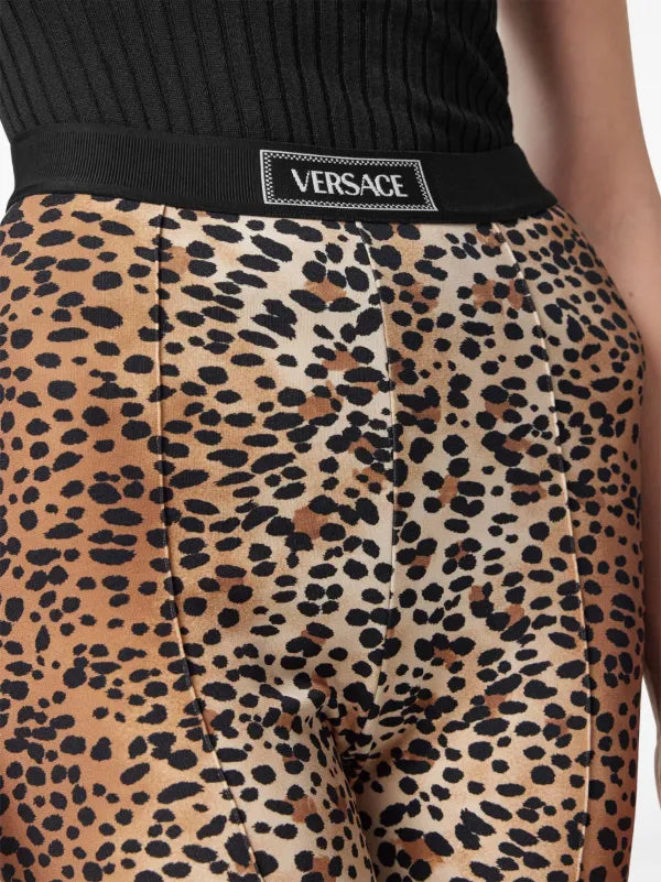 Leggings Versace leopardati con staffa taglia M nuovi — foto 2