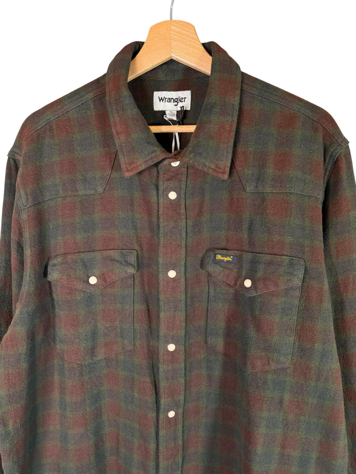 Camicia Wrangler Heritage Collection a quadri flanella taglia XL nuova — foto 6