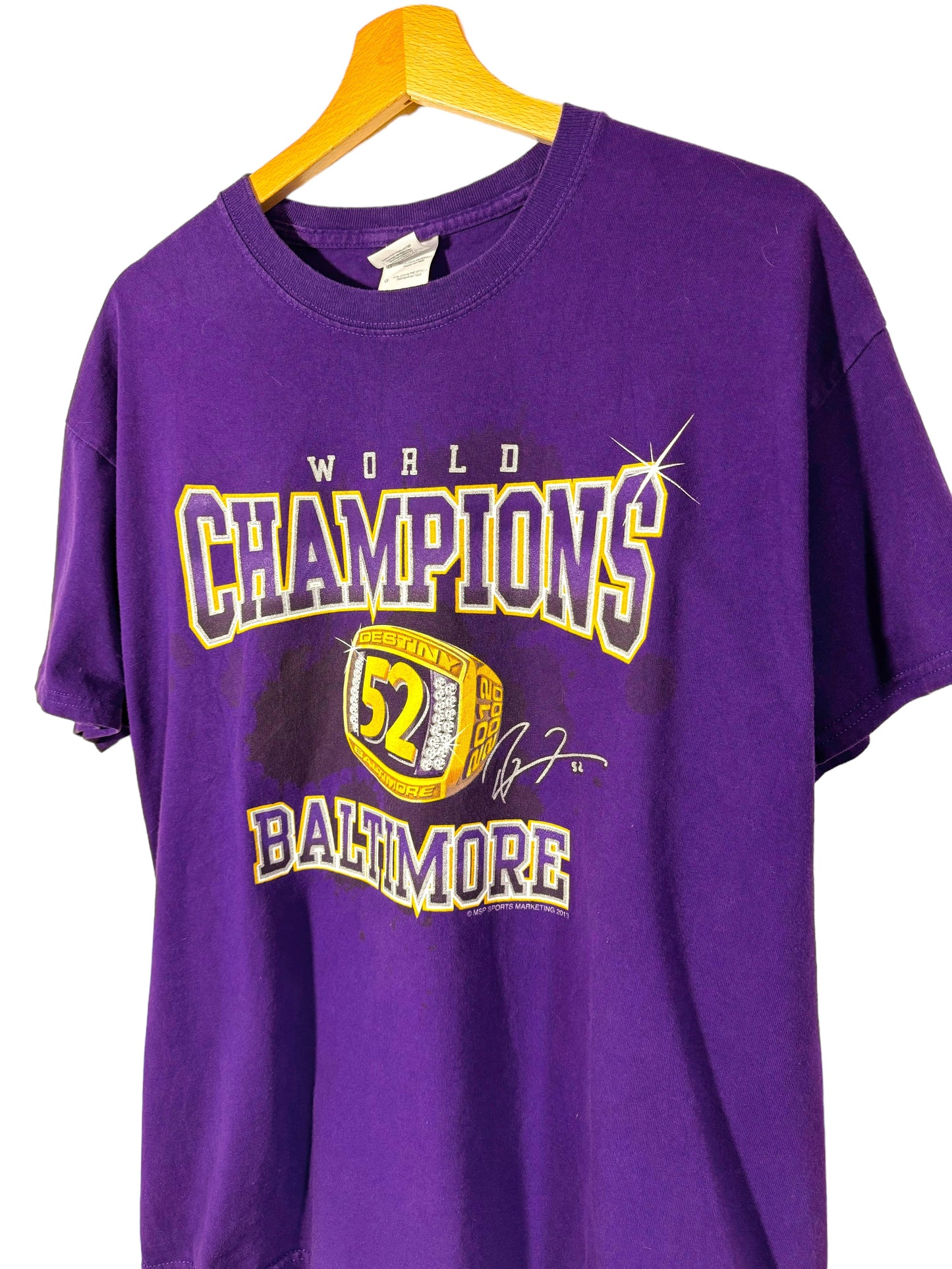 T-shirt vintage Gildan Champions (L)