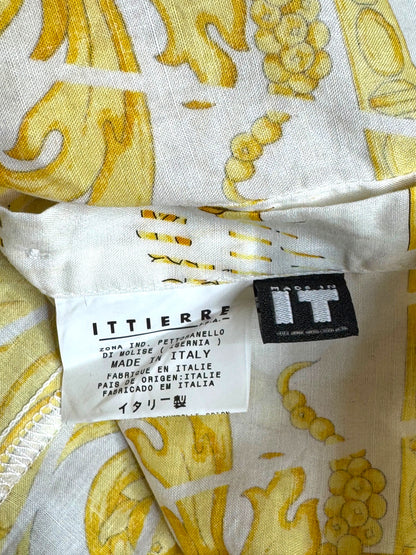 Camicia smanicata vintage Versace Jeans Signature – Barocco - Taglia S